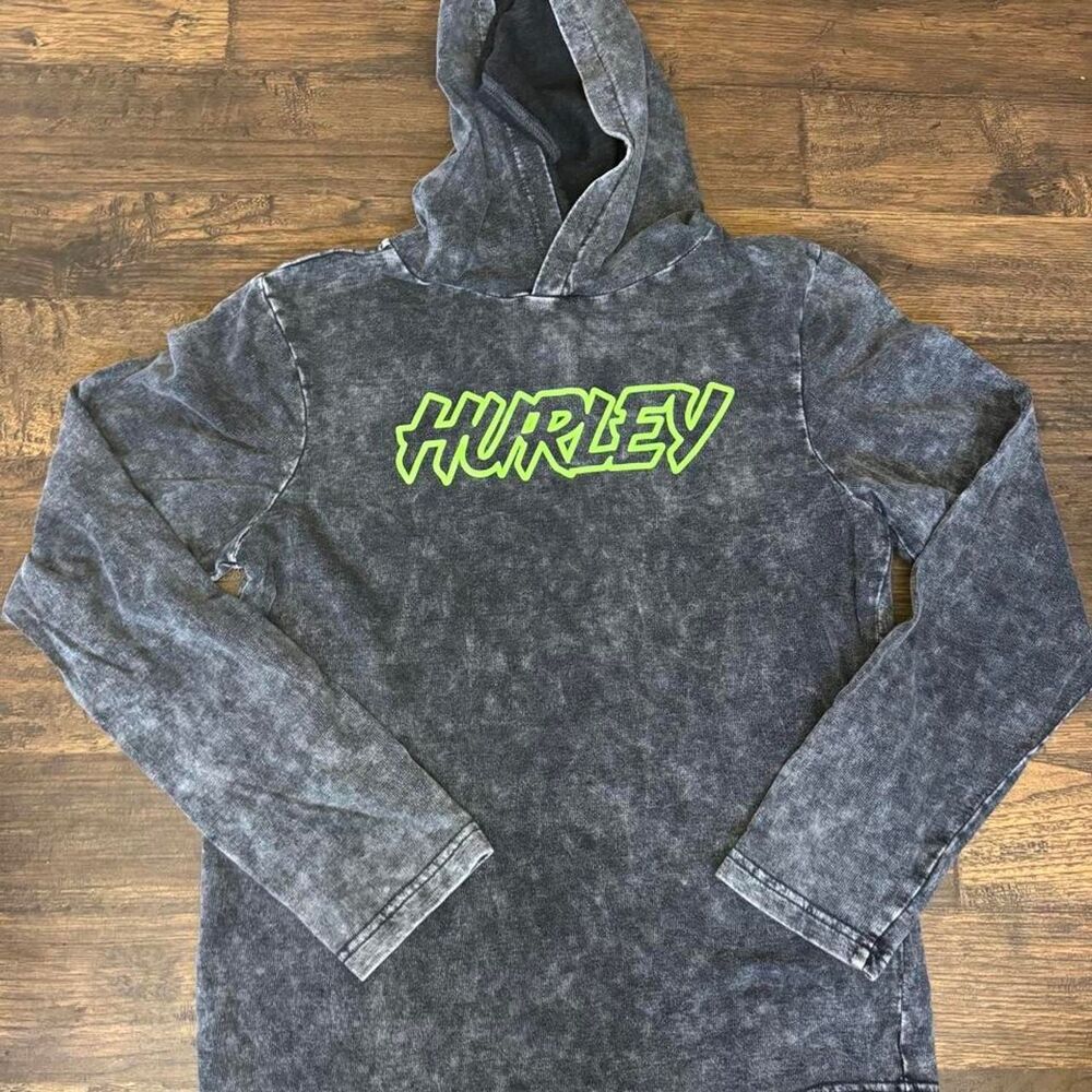 Hurley Kids Grey and Black T-shirt